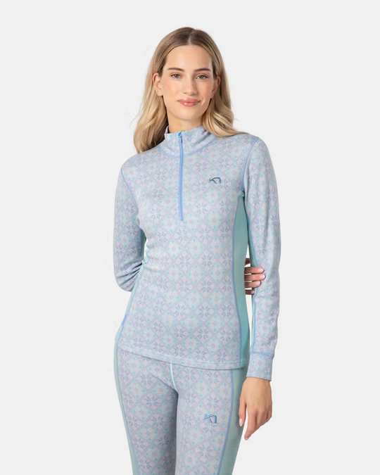 Rose Half Zip Baselayer Top - W`S