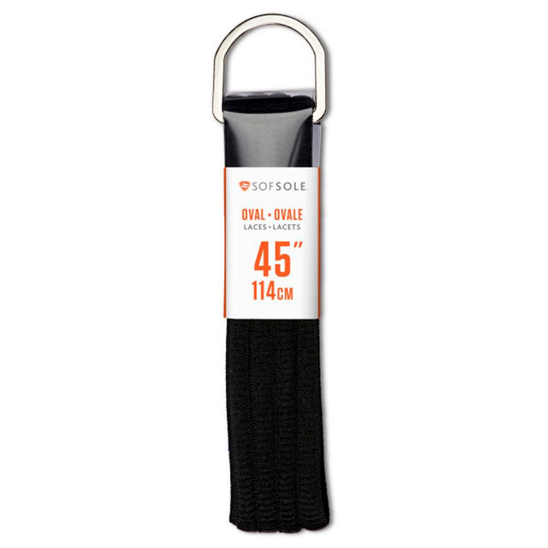 Sof Sole Athletic Oval Laces Black