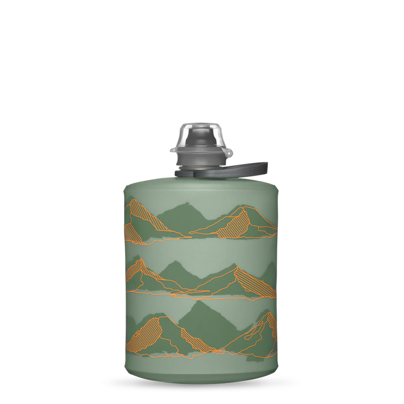 HydraPak Stow Mountain Edition 500 ml Sutro Green