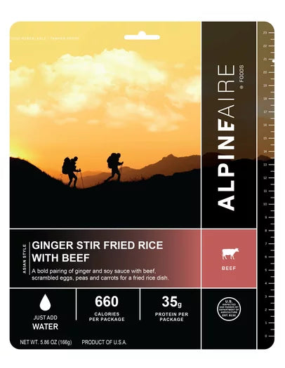 Alpineaire Foods Ginger Stir Fried Rice With Beef
