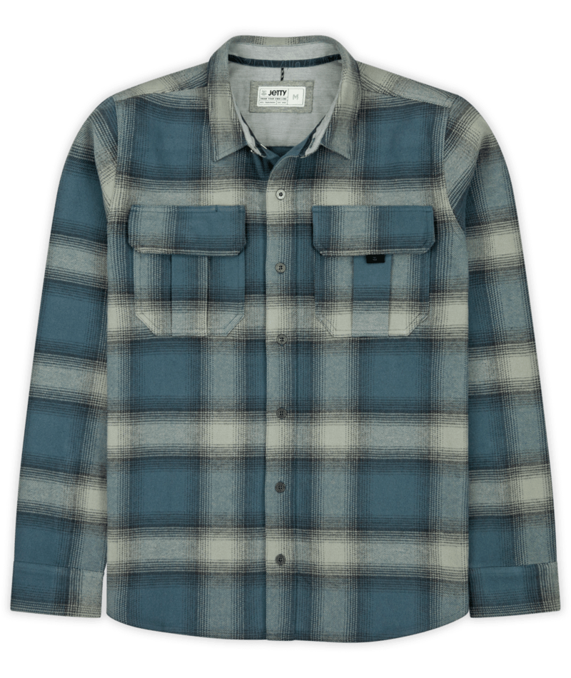 Jetty Life Shoals Corduroy Shirt Rust