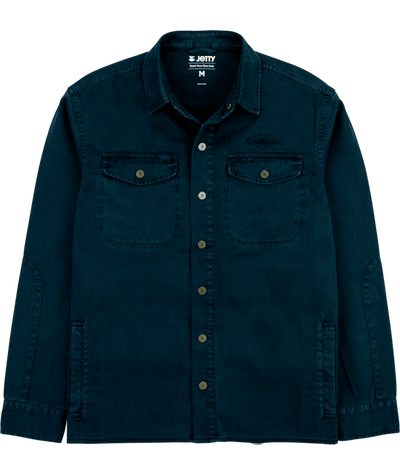 Jetty Life Mens Mccaffrey Workshirt Navy