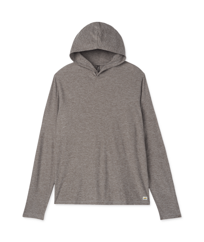 Vuori Strato Tech Hoodie Black Heather