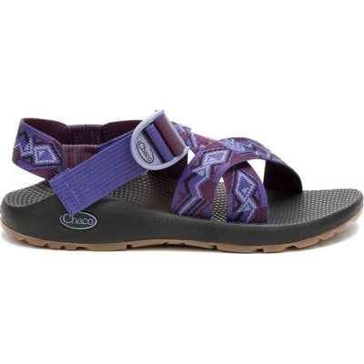 Chaco Mega Z/classic Wide-strap Sandal Pucker B&w Paddle Grape