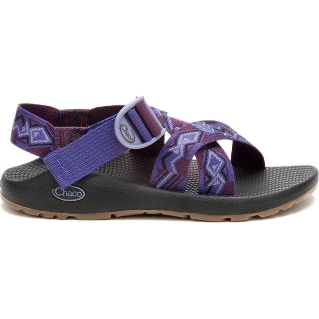 Chaco Mega Z/classic Wide-strap Sandal Pucker B&w Paddle Grape