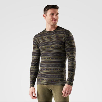 Smartwool Classic Thermal Merino Base Layer Crew Top Winter Moss Summit Soul