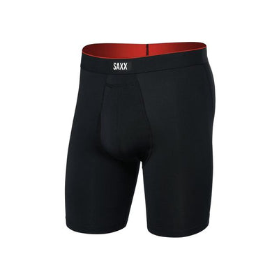 Saxx Multi-sport Mesh Boxer Briefs Black