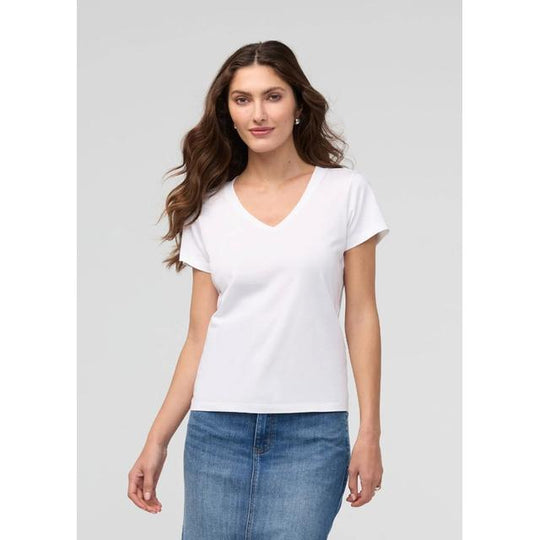 Womens Purepima Slim Crew