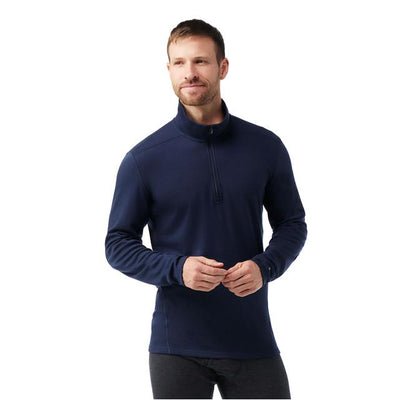 Smartwool Classic Thermal Merino Base Layer 1/4 Zippers Top Deep Navy