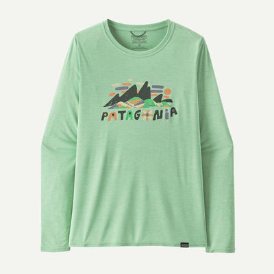 Patagonia L/s Cap Cool Daily Graphic Shirt Rinsed Green