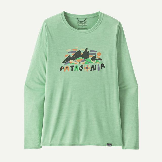 Patagonia L/s Cap Cool Daily Graphic Shirt Rinsed Green