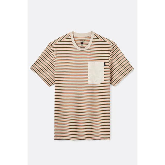 Mens Rivelin Stripe Pocket Tee