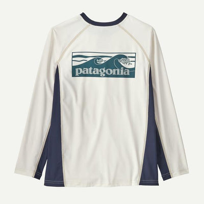Patagonia Long Sleeved Capilene Silkweight Rashguard White
