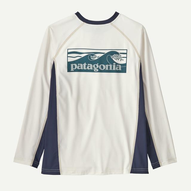Patagonia Long Sleeved Capilene Silkweight Rashguard White