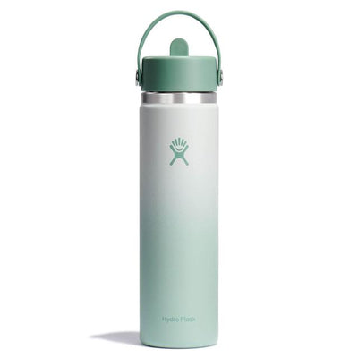 Hydro Flask 24 Oz Wide Mouth With Flex Straw Cap - Matcha Ombre