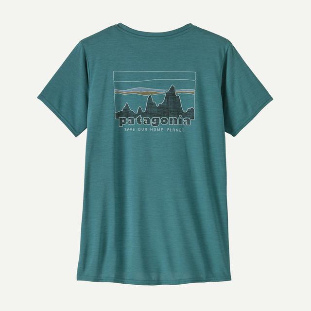 Patagonia Cap Cool Daily Graphic Shirt Wetland Blue