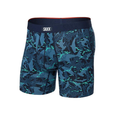 Saxx Vibe Xtra Sharks And Minnows-Dark Ink