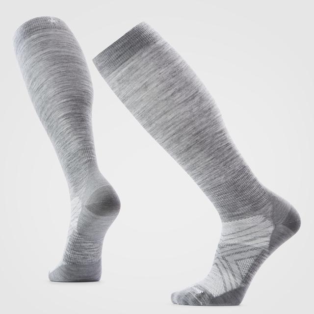 Smartwool Unisex Ski Over The Calf Socks Light Gray