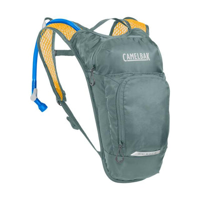 Camelbak Mini M.u.l.e. 50oz Hydration Pack With Crux 1.5l Stormy Sea/Mango