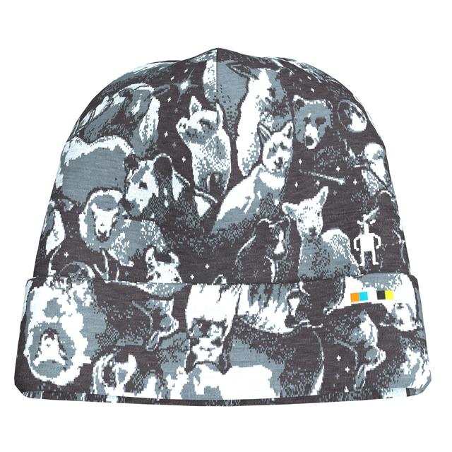 Smartwool Thermal Merino Reversible Cuffed Beanie Winter Sky Animals