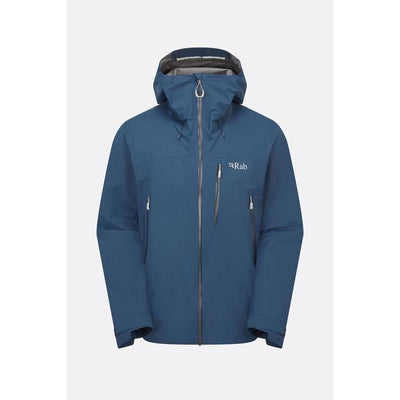 Rab Downpour Mountain Waterproof Jacket Tempest Blue
