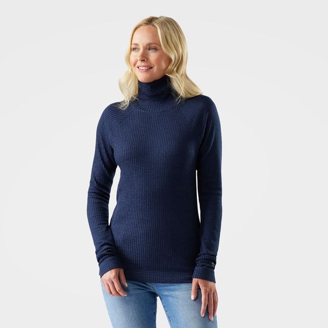 Smartwool Thermal Merino Rib Turtleneck Nightfall Blue/Deep Navy