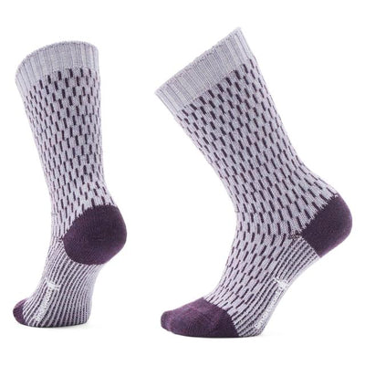 Smartwool Unisex Everyday Cozy Digi-tick Crew Socks Purple Eclipse