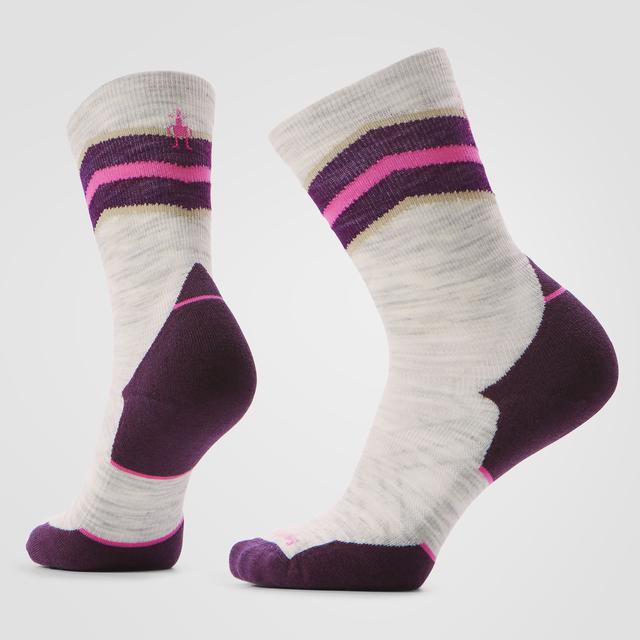 Smartwool Run Targeted Cushion Mid Crew Socks Ash