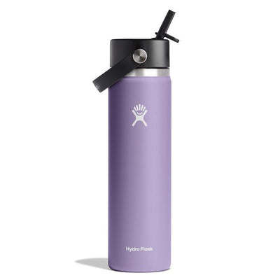 Hydro Flask 24 Oz Wide Mouth With Flex Straw Cap - Moonshadow