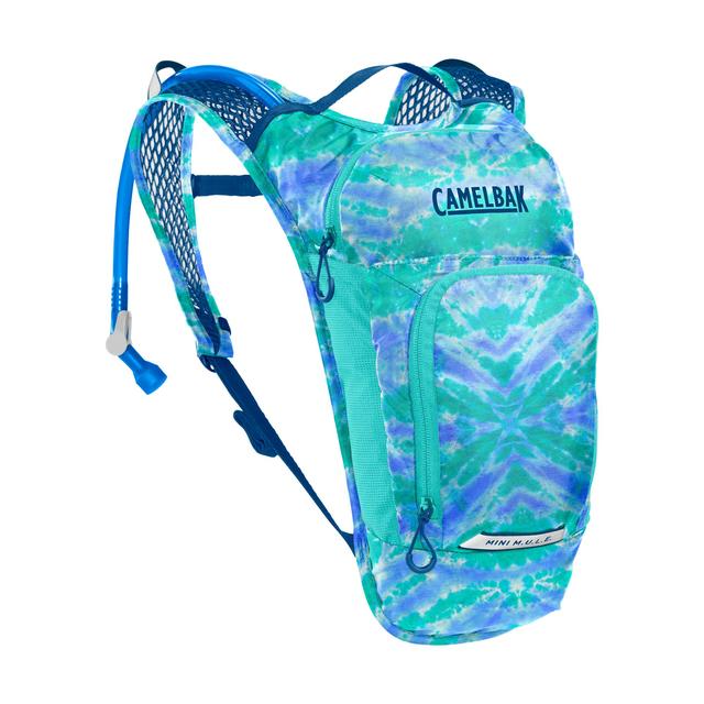 Camelbak Mini M.u.l.e. 50oz Hydration Pack With Crux 1.5l Tie Dye/Blue