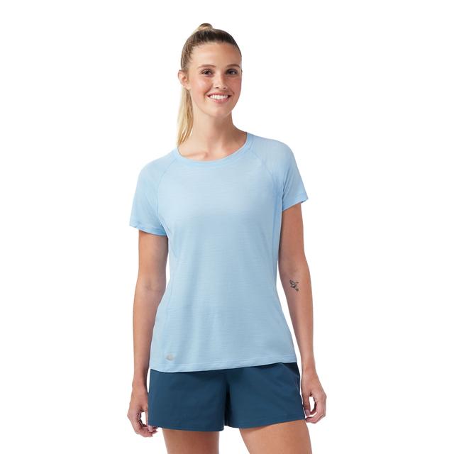 Smartwool Active Ultralite Short Sleeve Serene Blue