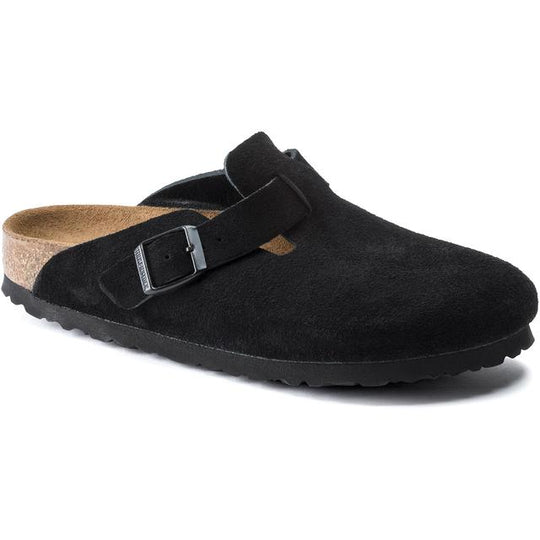 Mens Boston Soft Footbed Clogs Black 4