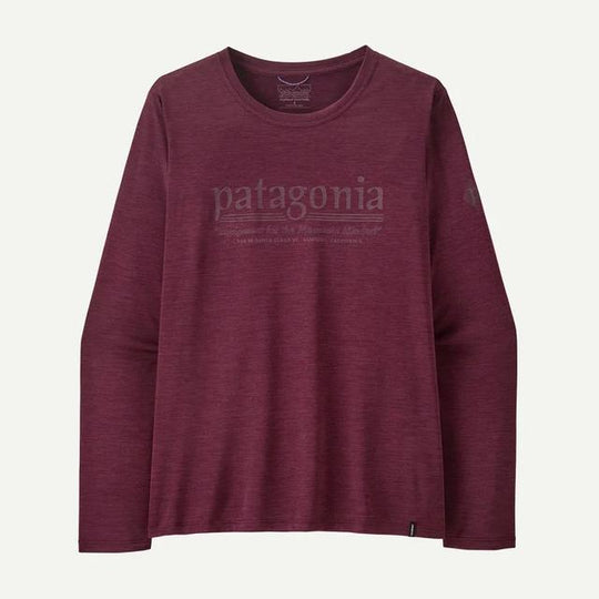 Womens Long Sleeved Capilene Cool Daily Shirt