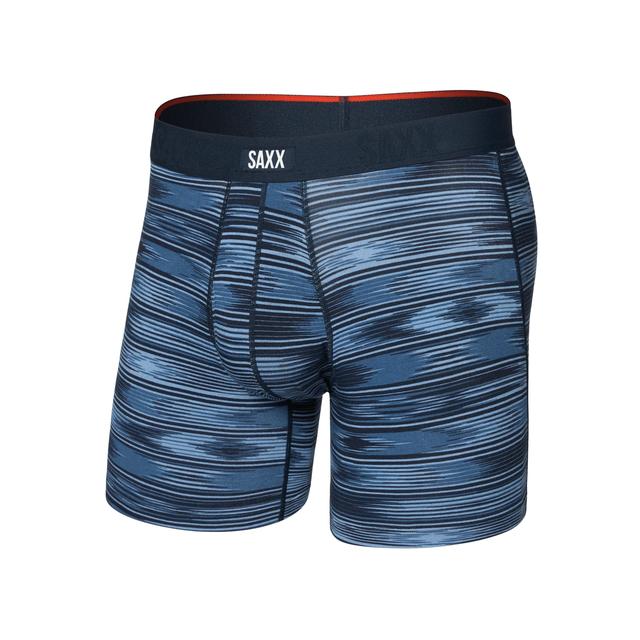 Saxx Vibe Xtra Ikat Stripe-Dark Denim
