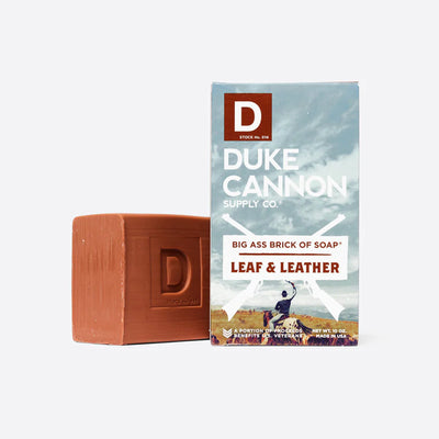 Duke Cannon Brick Of Soap Leafleather