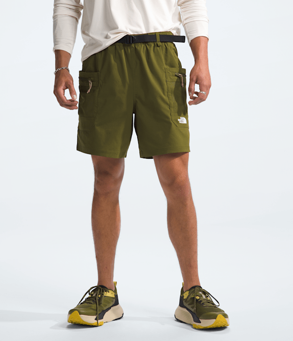 The North Face Mens Class V Pathfinder Belted Short 7 Deep Nori