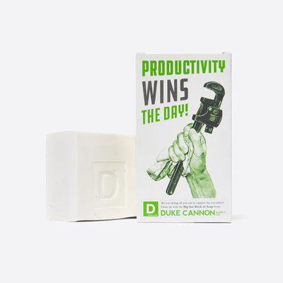 Duke Cannon Brick Of Soap Productivity