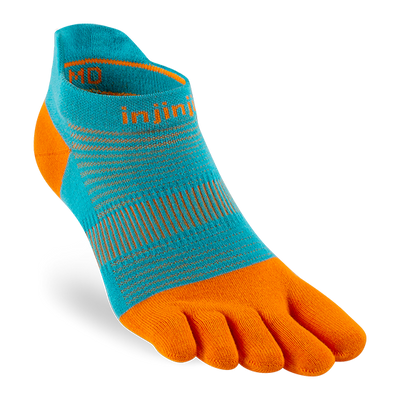 Injinji Run Lightweight No-Show Tangelo
