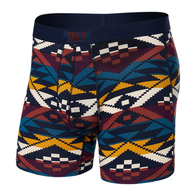 Saxx Vibe Super Soft Boxer Brief Ashergeo/oceanmulti