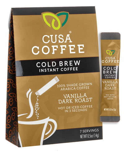 Cusa Tea and Coffee Cusa Coffee Vanilla Dark Roast