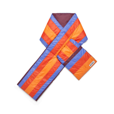 Cotopaxi Fuego Down Scarf Wine Stripes