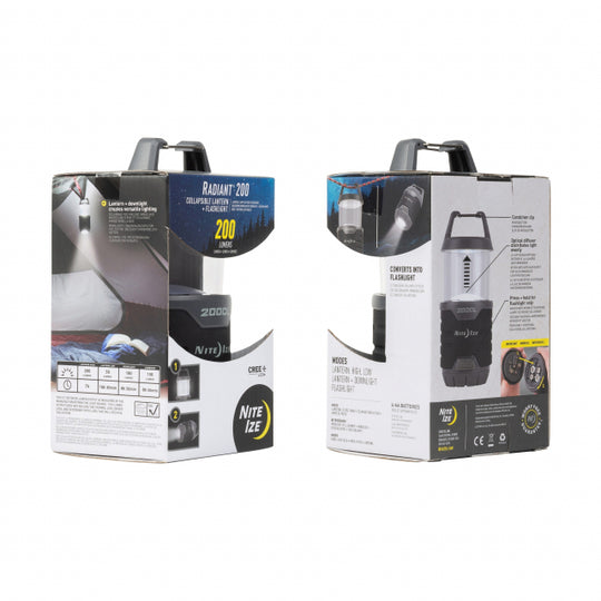 Radiant 200 Collapsible Lantern + Flashlight