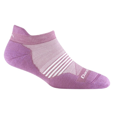Darn Tough Women's Element No Show Tab Lightweight with Cushion Violet