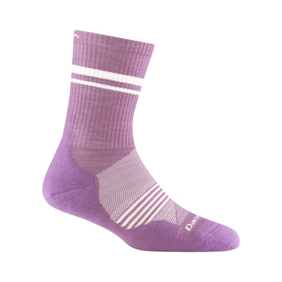 Darn Tough Women's Element Micro Crew Lightweight with Cushion Violet