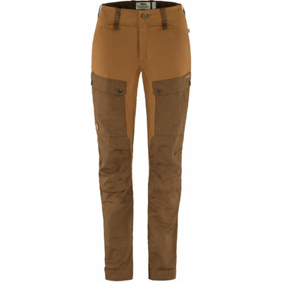 Fjallraven Keb Trousers Curved W Reg Timber Brown-Chestnut