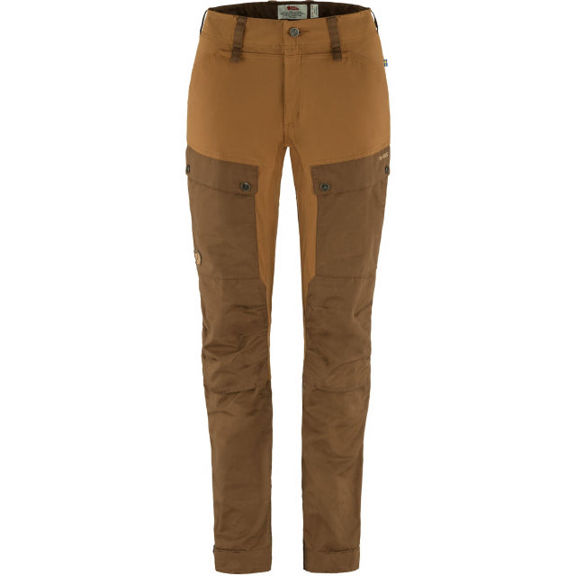 Fjallraven Keb Trousers Curved W Reg Timber Brown-Chestnut