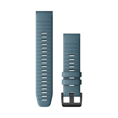 Garmin QuickFit 22 Watch Band Lakeside Blue Silicone