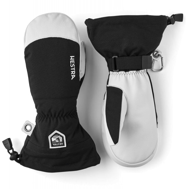 Hestra Army Leather Heli Ski - mitt Black