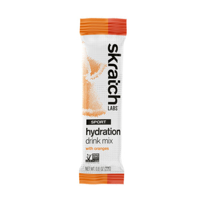 Skratch Labs Sport Hydration Drink Mix, Oranges, Single Serving