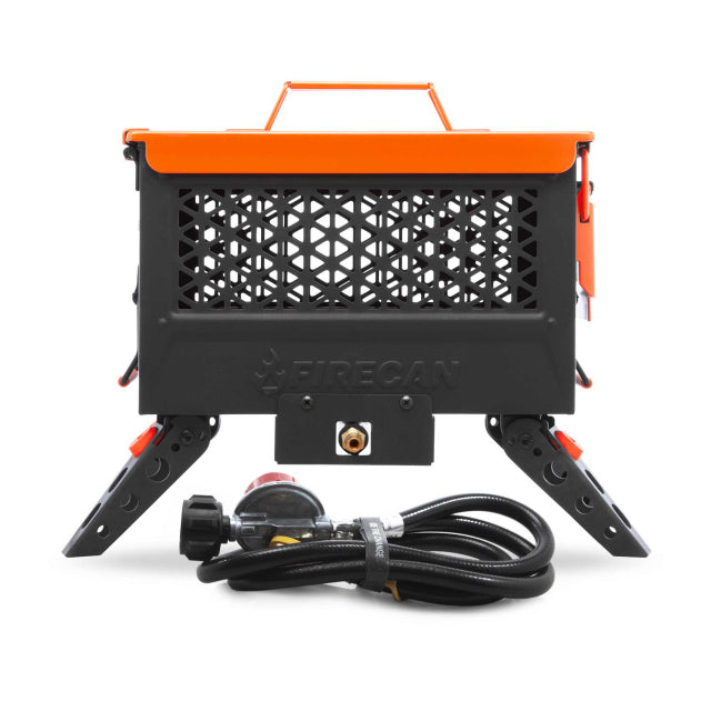Ignik FireCan Portable Fire Pit Black/Orange